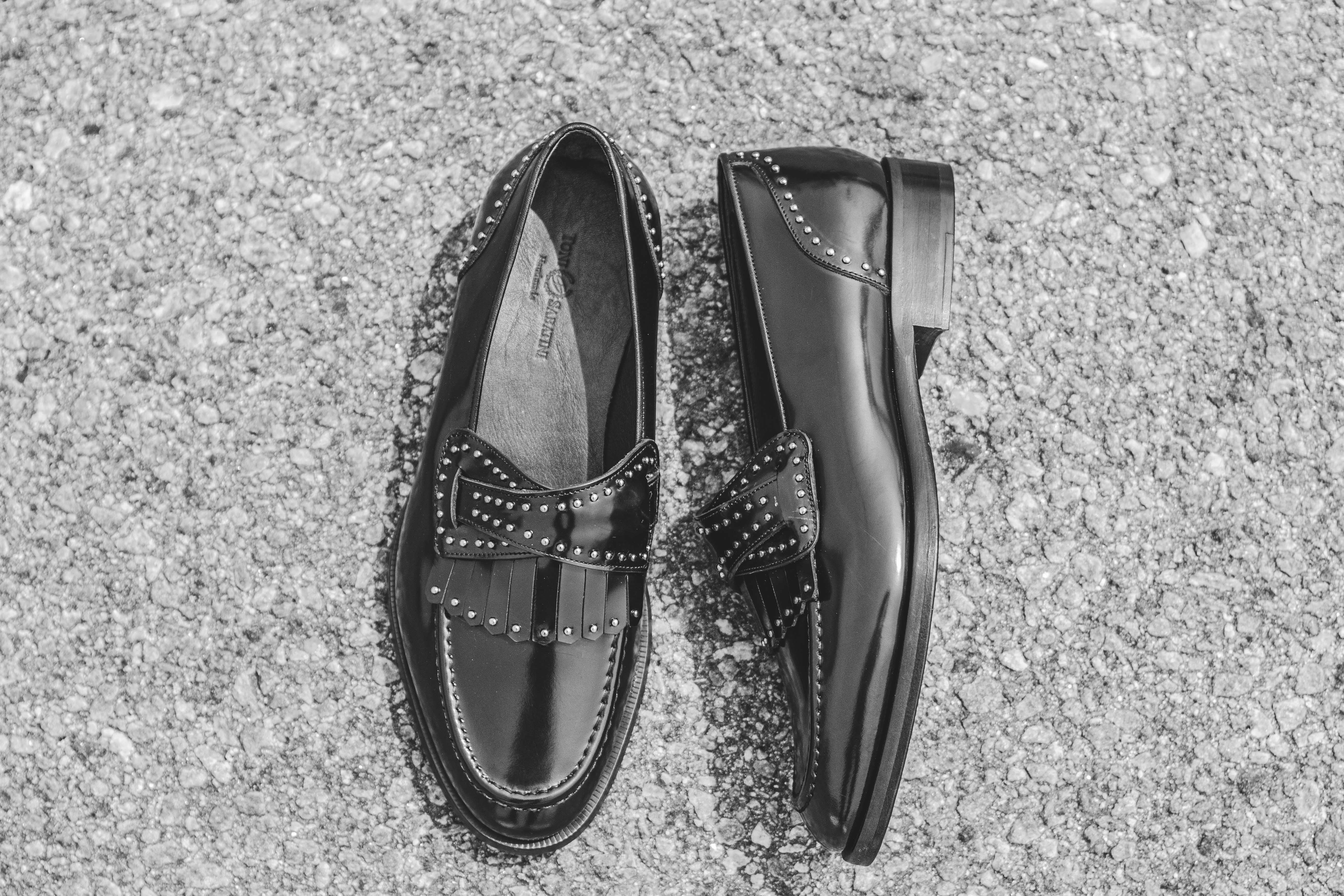 Penny Loafers Pretos para Homens